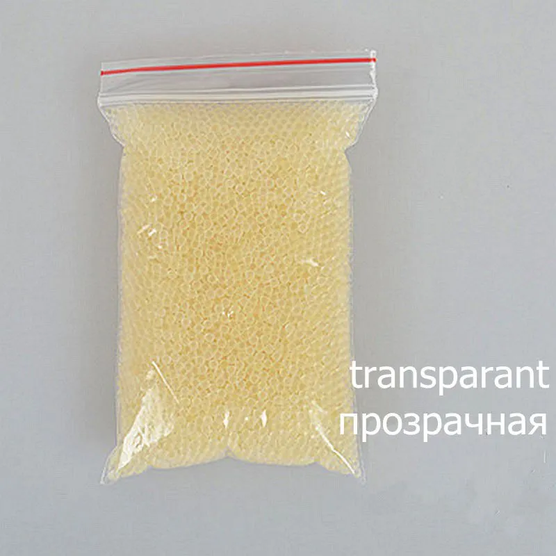 Белый 10000 шт большие орбитские растущие лампы 5-12 мм гидрогель растут в воде Красочные Водные бусины кристальная почва для украшения дома - Цвет: Белый