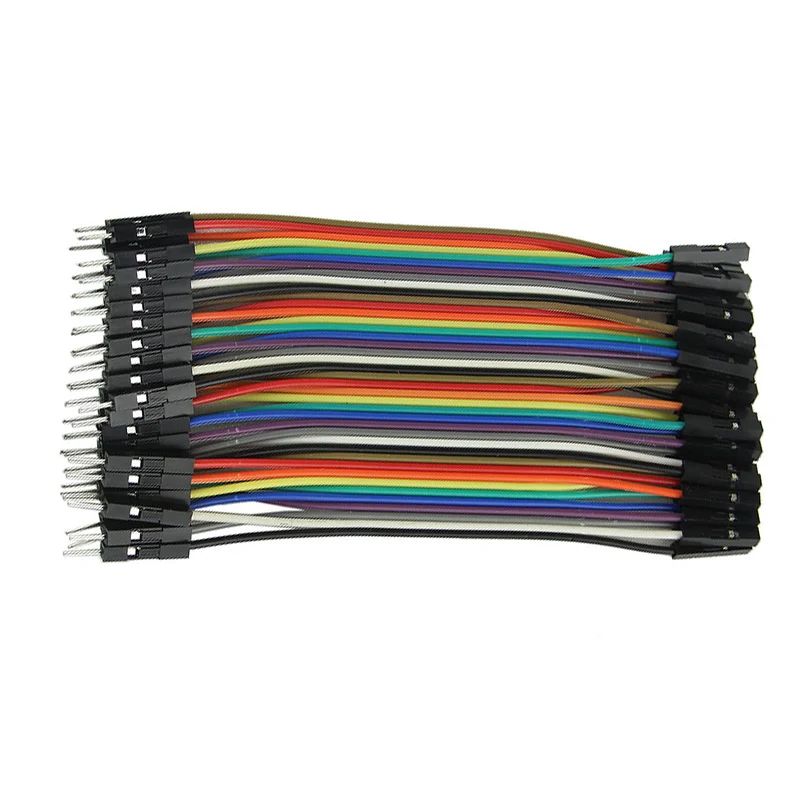 40 шт. 10 см Мужской и Женский Дюпон перемычка провода ленты GPIO кабель Pi макет
