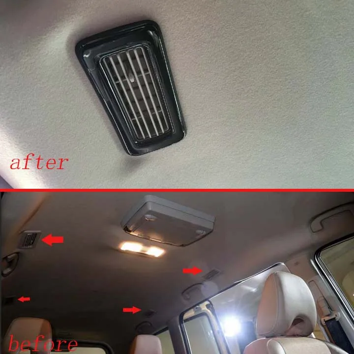 Украшение для автомобиля NISSAN Серена C27 2017 2018 из АБС пластика хромированное