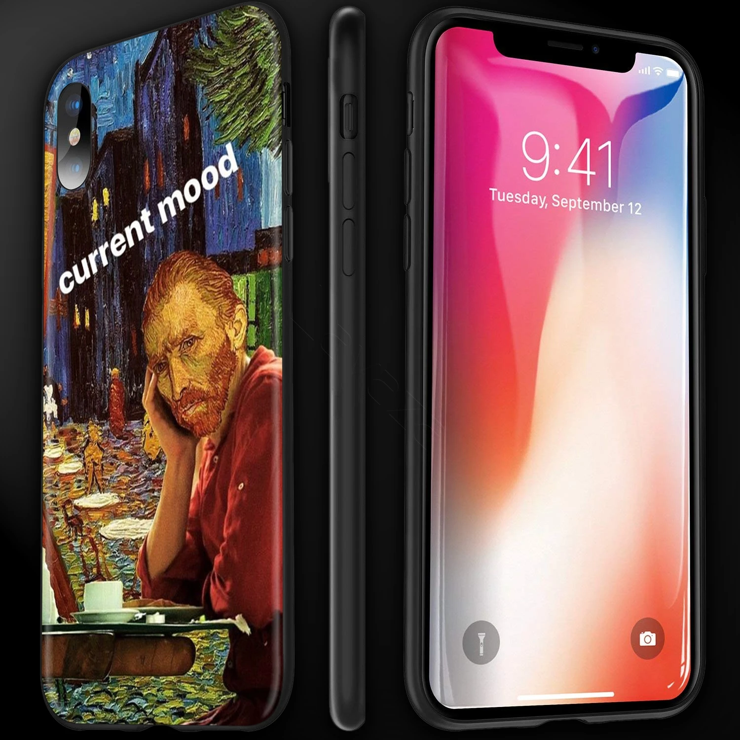 Чехол Lavaza с изображением Ван Гога звездной ночи для iPhone 12 mini 11 Pro XS Max XR X 8 7 6 6S Plus 5 5s