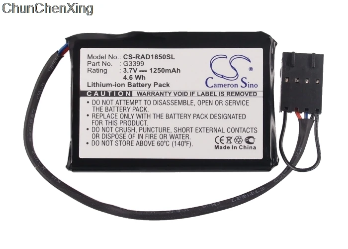 Cameron Sino 1250 мАч аккумулятор G3399 для DELL Poweredge 1850 2800 2850|Цифровые аккумуляторы| |