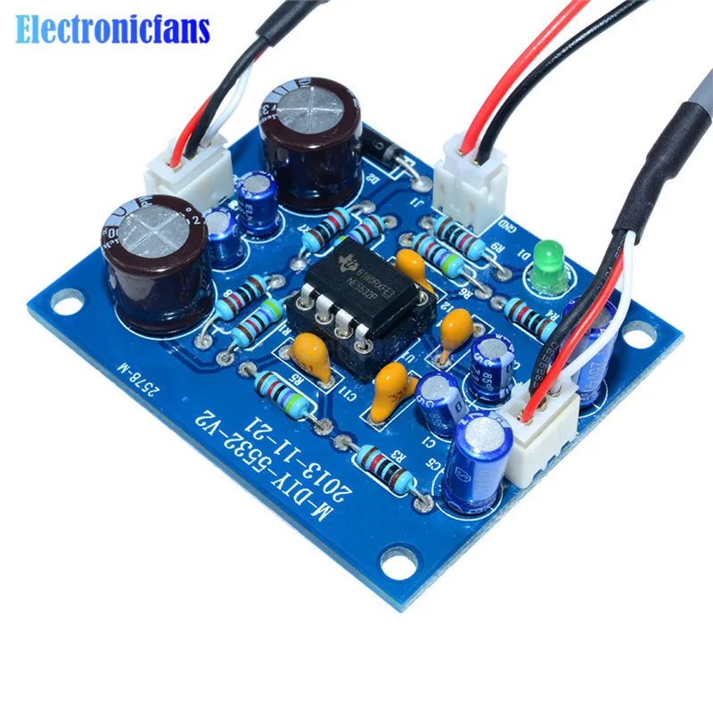 NE5532 Плата усилителя OP-AMP Hi-Fi предусилитель сигнала Bluetooth усилитель предусилитель доска DC 12-35 В для Bluetooth предусилителя