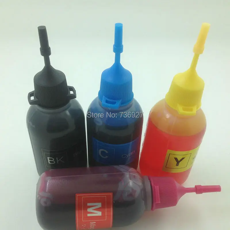 4X50 мл T007 T008 T009 T028 T029 t040 T041 refill красителя чернил для epson Стилусы фото 900 1270 c50 c60 CX3100 C62 cx3200 принтера