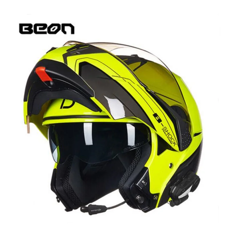 Шлем мотоциклетный откидной из АБС пластика с поддержкой Bluetooth и ПК|motorcycle