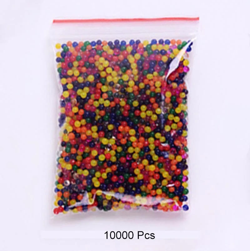 10000 PCS Электрический реактивный водяной пистолет, игрушки, пушки, воздушные мягкие пули, оружие для детей, для мальчиков, для улицы, CS игра, пейнтбол, подмашина, подарки - Цвет: 10000 PCS