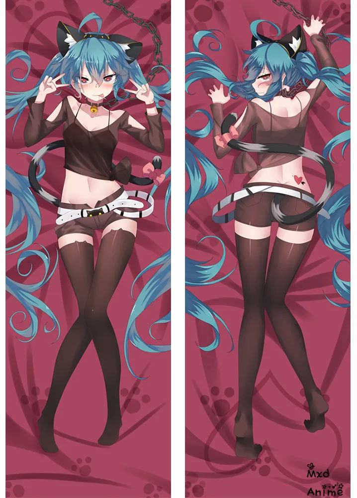 Vocaloid Hatsune Miku аниме наволочка на все тело, чехол, декоративная наволочка для тела Dakimakura, наволочки отаку