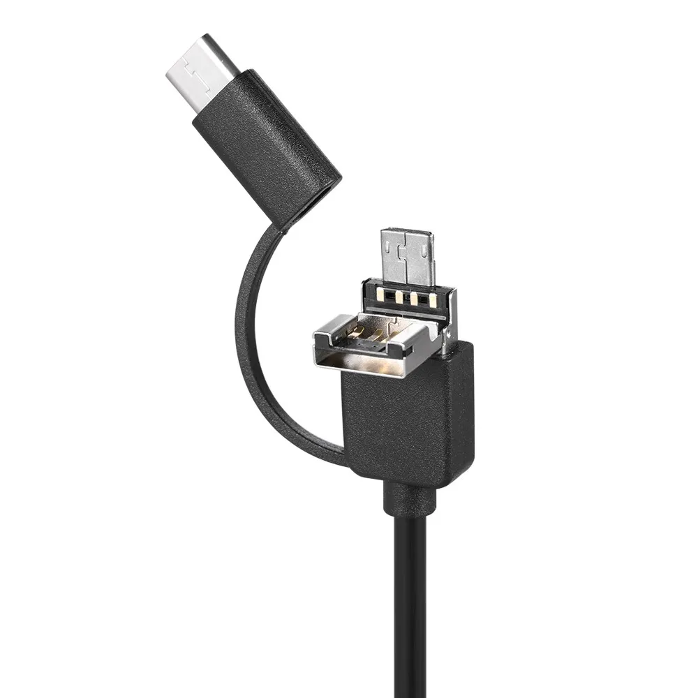 USB камера эндоскоп объектив 7 мм длина 2 м 3 5 М 67 градусов|Камеры видеонаблюдения| |