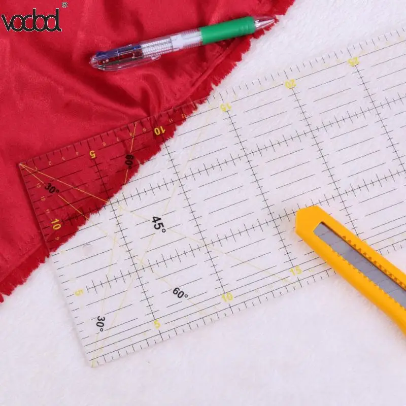 DIY линейка ручной работы для ног инструменты шитья на заказ акриловый материал