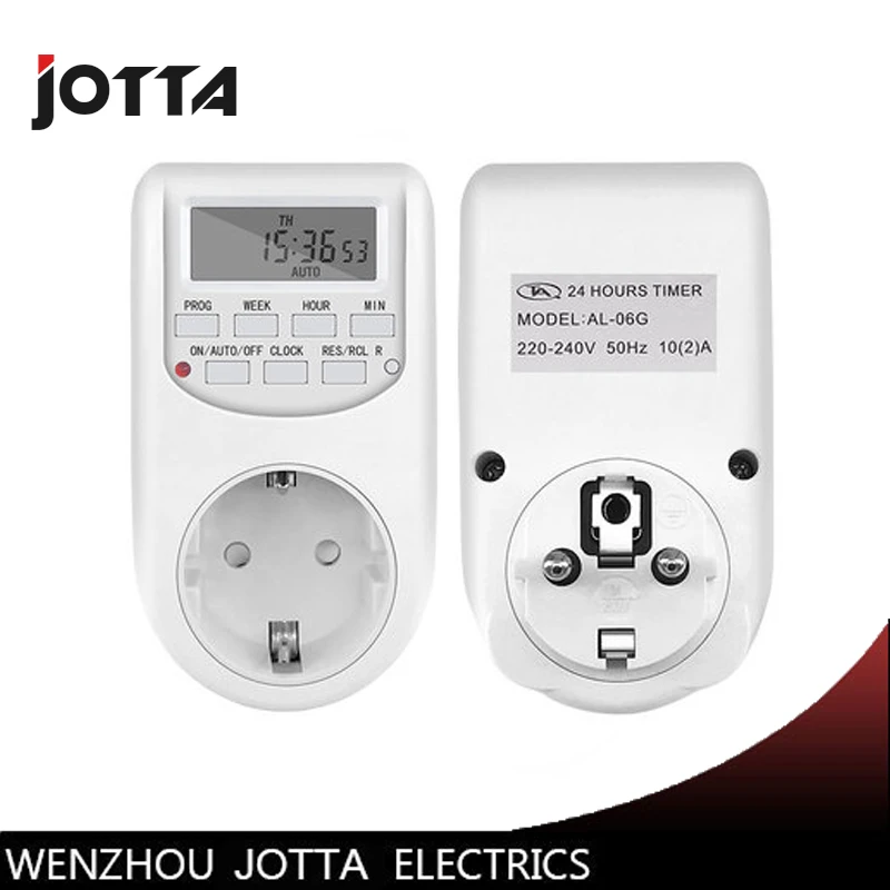 Европейский стандарт два отверстия таймер розетка ЕС розетка|Электрические