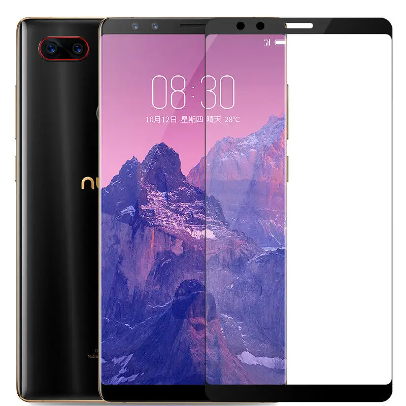 Закаленное 3d стекло для ZTE Nubia Z17S полноразмерная защитная пленка 9H