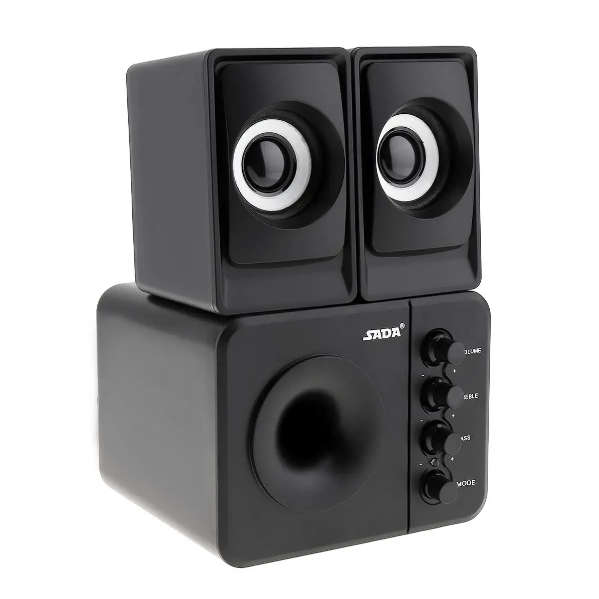 Сада D 205 Портативный поддержка Bluetooth 3W USB2.0 сабвуфер Комбинации колонки с 3 5 мм