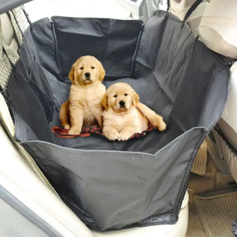 Pet Чехол для на автомобильное сиденье для перевозки собак Одеяло Водонепроницаемый ПЭТ перевозчик автомобиля сзади на заднем сиденье коврики гамак подушки безопасности Дорожный Коврик для животных