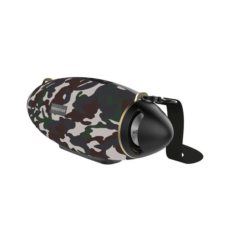 Army Green Hopestar H20 регби 30 Вт Bluetooth динамик Колонка ПК беспроводной портативный мини Водонепроницаемый мега бас стерео открытый сабвуфер Tf Usb - Цвет: Army Green