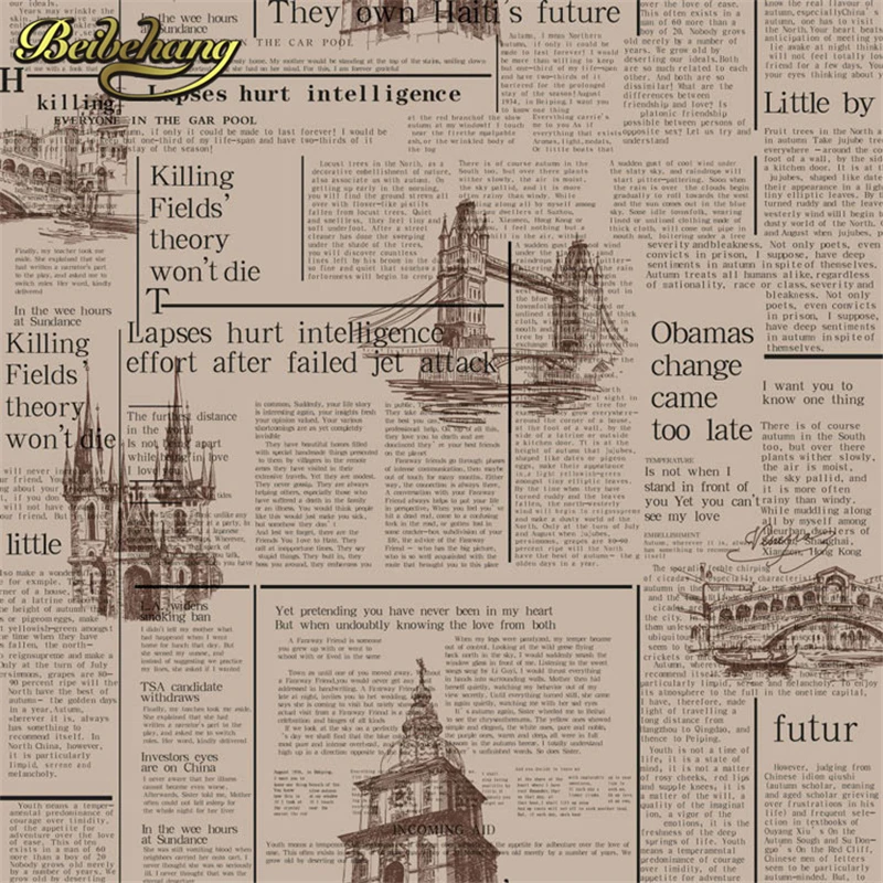 3D обои для газет в стиле ретро проекта|papel de|newspaper wallpaperpapel parede 3d |