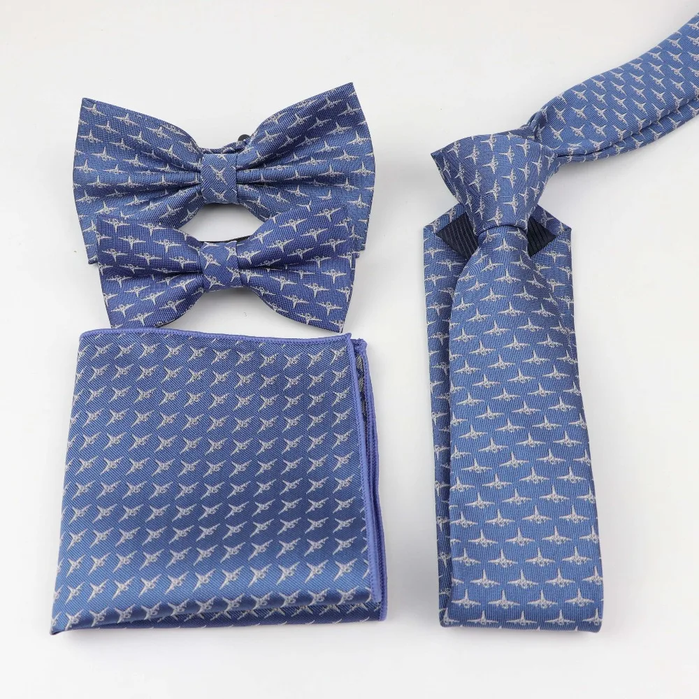 Мужской дизайнерский галстук бабочка из полиэстера|Мужские галстуки и носовые