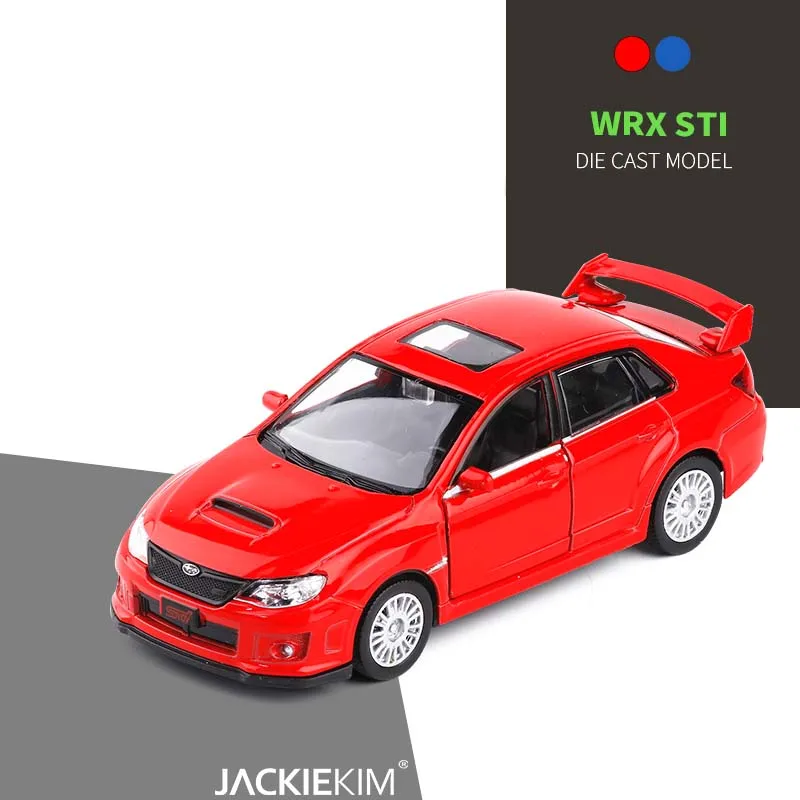 Высокая имитация 1:36 Масштаб 2011 Subaru Impreza Coupe металлический оттягивающий автомобиль WRC STI 2 открытая дверь Модель автомобиля игрушки
