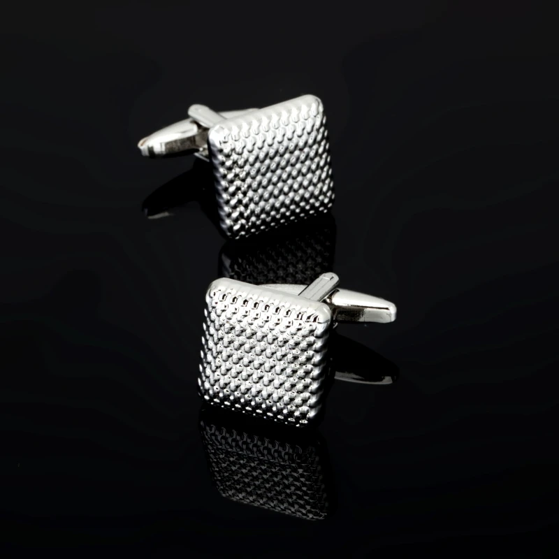 Мужские Запонки XK358 высококачественные Медные и матовые металлические лазерные