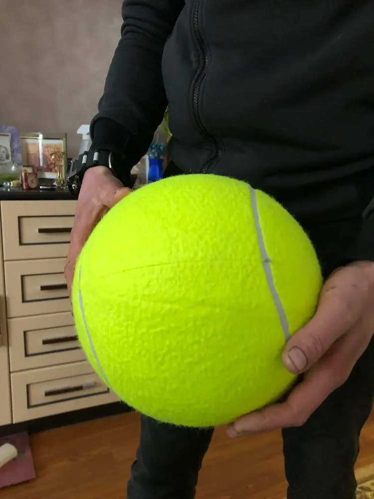 9 5 &quotнадувной Теннисный мяч гигантские надувные игрушки для домашних животных