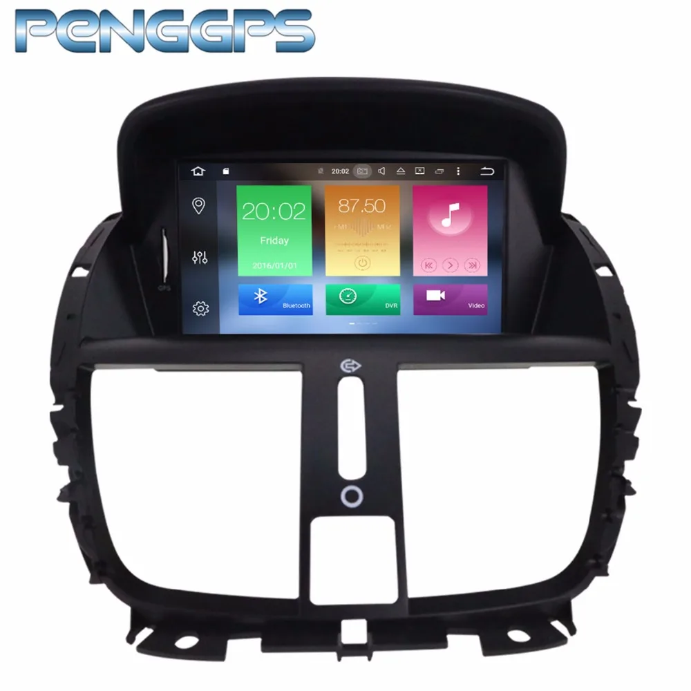 Автомобильная магнитола мультимедийный плеер на Android 10 0/9 0 с 8 &quotэкраном IPS GPS для