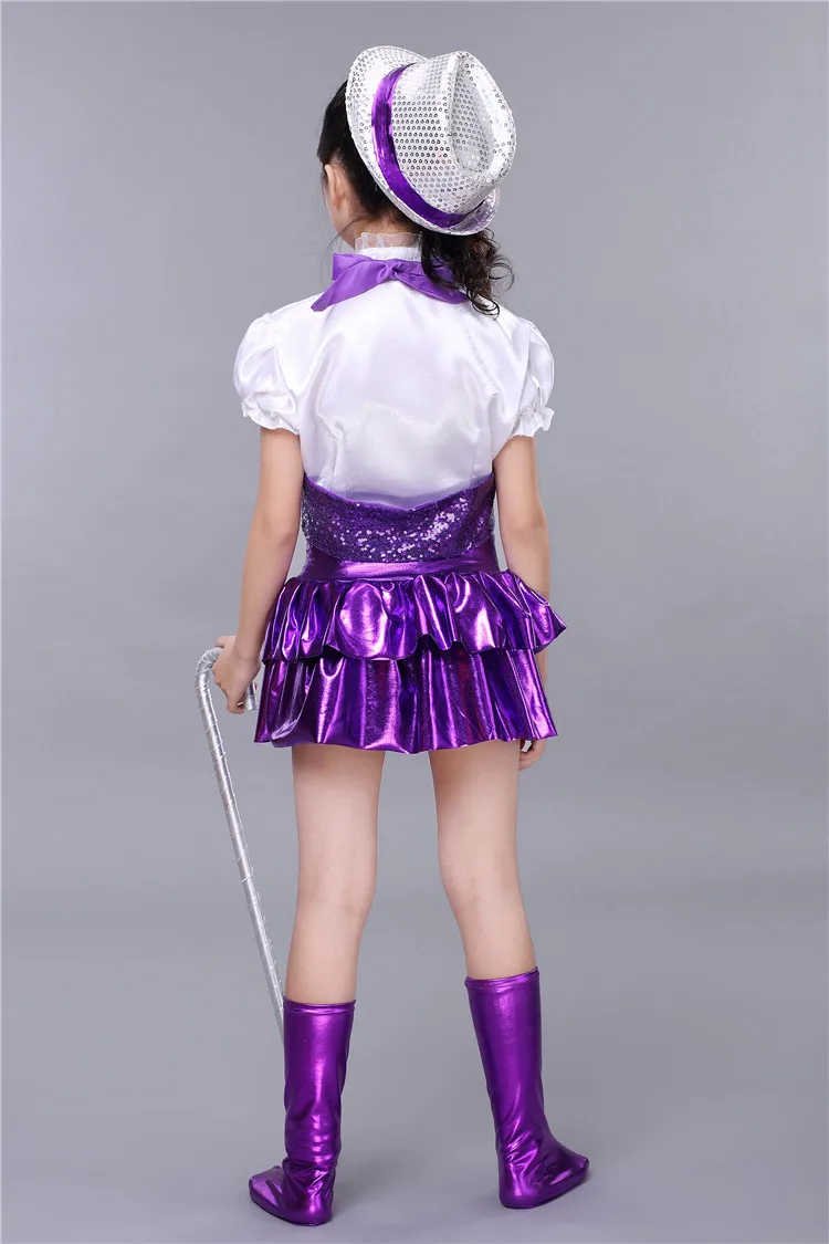 Детская танцевальная одежда для джазовых танцев красивая джаза современное