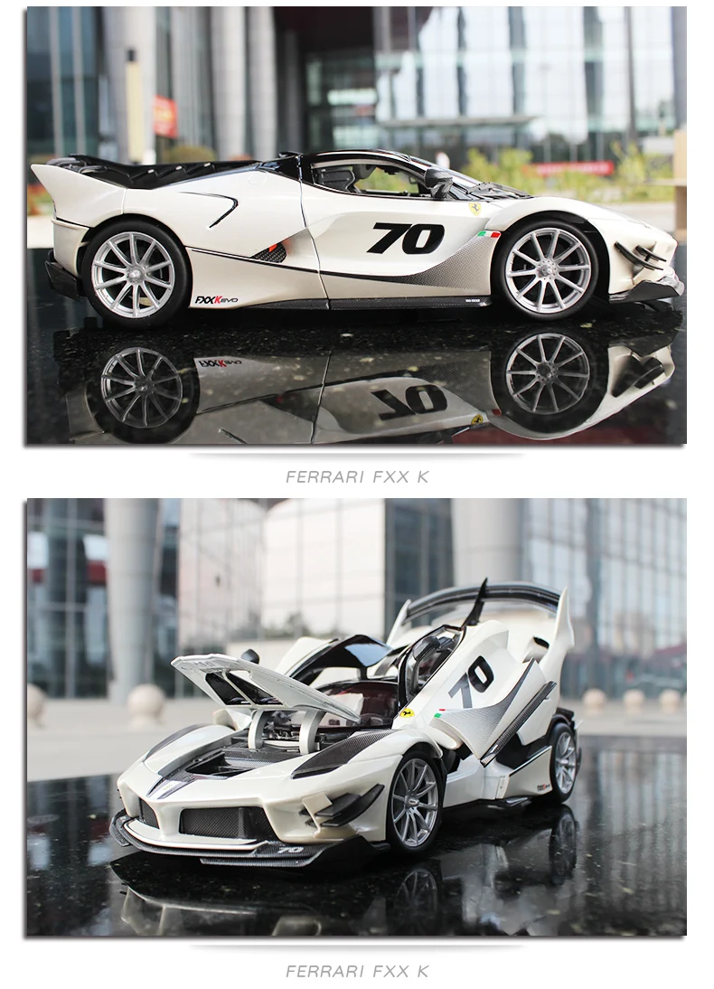 Bburago 1:18 Ferrari F50 производитель автомобилей авторизованный имитационный сплав модель автомобиля ремесла украшение Коллекция игрушек инструменты