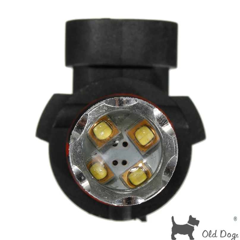2 Pcs 9006 HB4 fog light 80W Cree chip LED Fog Lamp headlight Bulb Auto lights 12V 6000K xenon White car styling DRL free ship | Автомобили