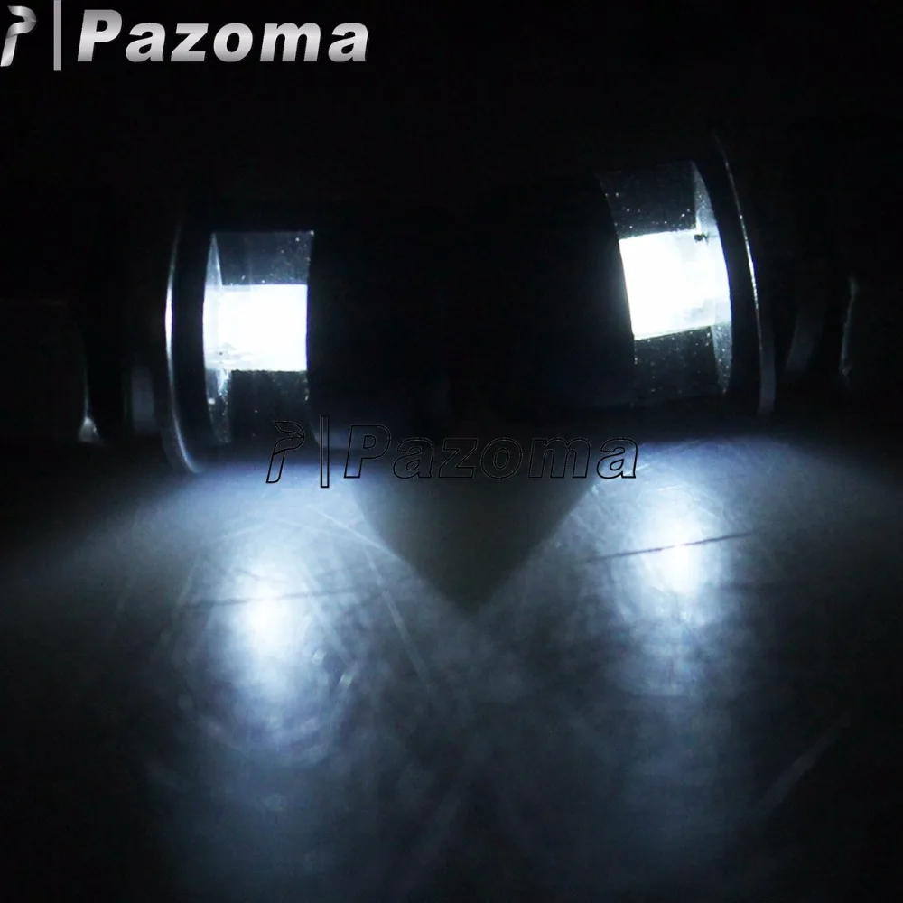 Черный Универсальный задний фонарь мотоциклетный болт с болтом фары для