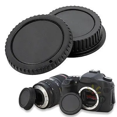 2 шт. крышка заднего объектива камеры + передняя корпуса для Sony E Mount NEX Lenses SEL50F18