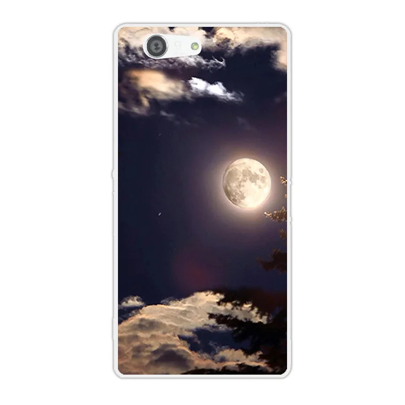 Case for Sony Xperia Z3 Compact / Mini Back Transparent Silicone Soft TPU Cover For Flamingos Phone Cases | Мобильные телефоны и