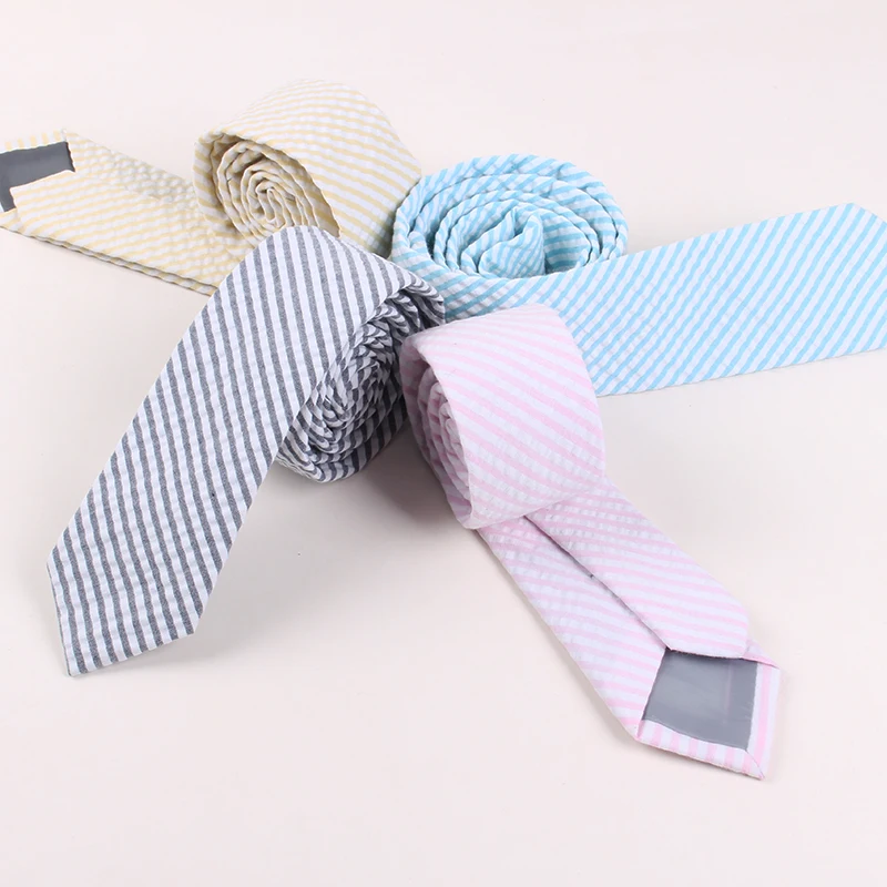 

6.5cm Narrow Striped Neck Tie Mens Necktie Cravate Ties for Man