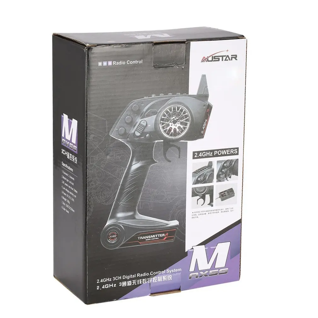 Оригинальные радиоуправляемые автомобильные передатчики TG3 2,4 GHz 3CH цифровой радиопередатчик дистанционного управления с приемником для радиоуправляемого автомобиля/лодки Прямая поставка