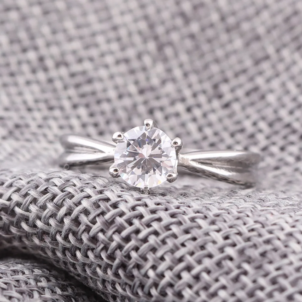 AAA фианит установка канала из нержавеющей стали Свадебные Кольца для женщин |