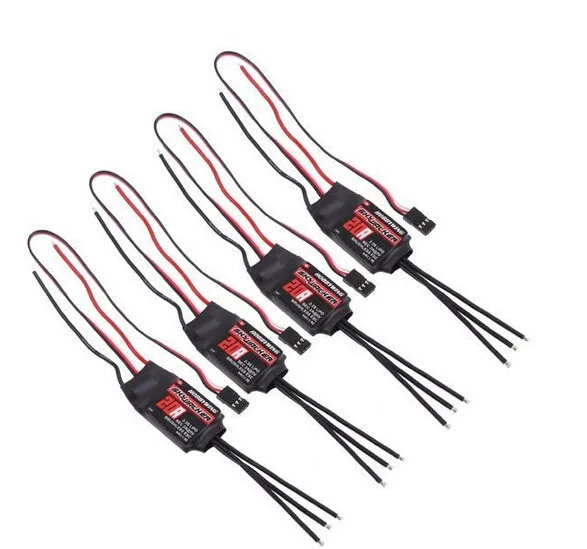 Hobbywing Skywalker 40A 50A 60A 80A 15A 20A 30A ESC контроллер скорости с UBEC для RC самолетов вертолет