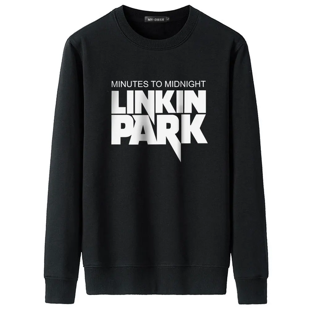 Новинка; сезон осень-зима; толстовки LINKIN PARK; женские повседневные толстовки с буквенным принтом; модные стильные пальто в стиле хип-хоп с капюшоном; Женский пуловер - Цвет: S1-Black