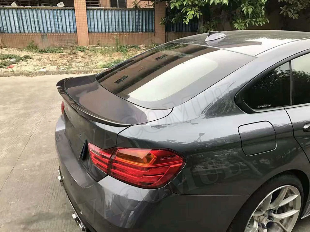 Карбоновый спойлер заднего багажника крыла для BMW серий 4 F36 420i 420d 428i 435i седан 2014-2019