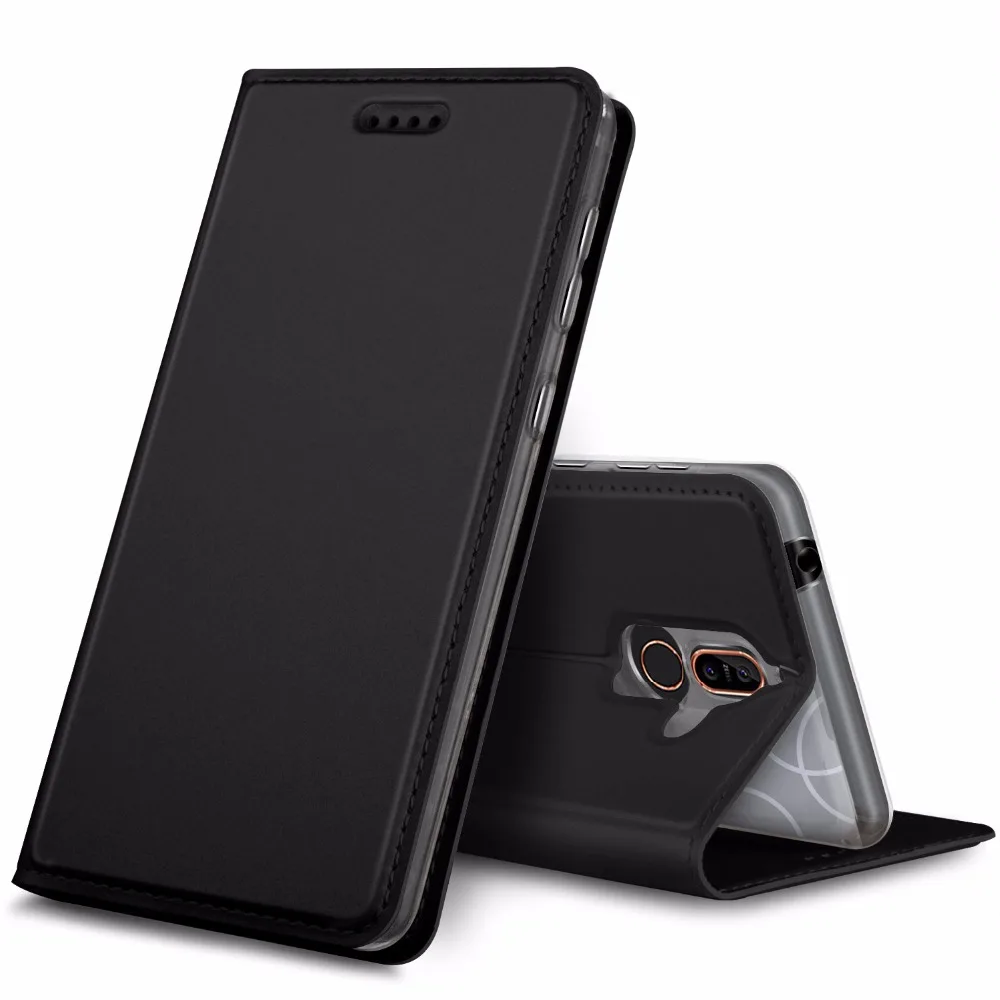 IVSO Бизнес Стиль кошелек чехол для телефона NOKIA 7 Plus слот карты крышка | Мобильные