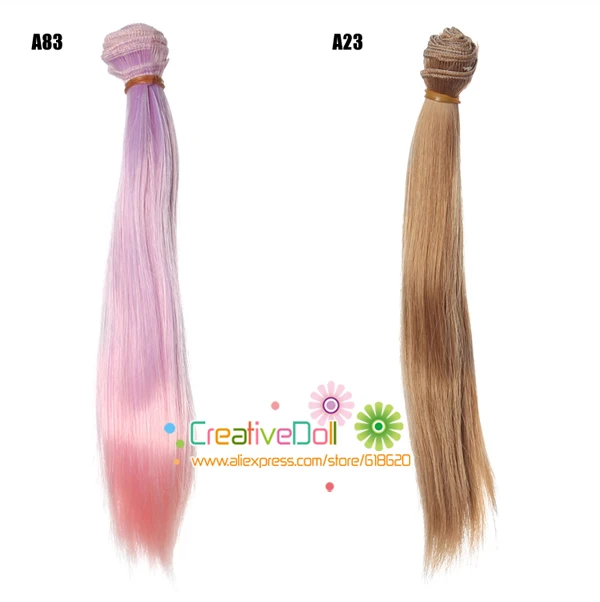 Кукла с прямыми волосами для шарнирной куклы 20 см|hair locks hair extensions|wigs large cap sizehair wigs