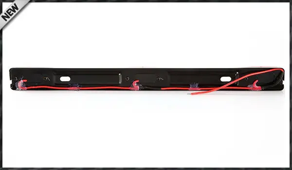 1) красный 3-Lamp грузовик/Трейлер ID светодиодный светильник бар для Ford F150 F250 F350 Dodge ram 1500 2500 3500 Chevy Silverado, GMC Sierra и т. Д