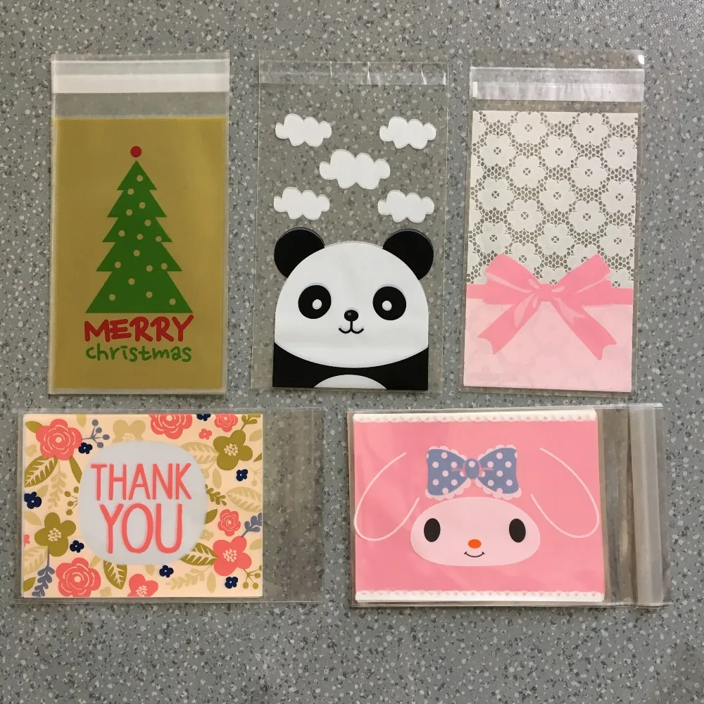 Упаковка для конфет 50 штук пластиковая упаковка мешки пасхальных дней рождений и