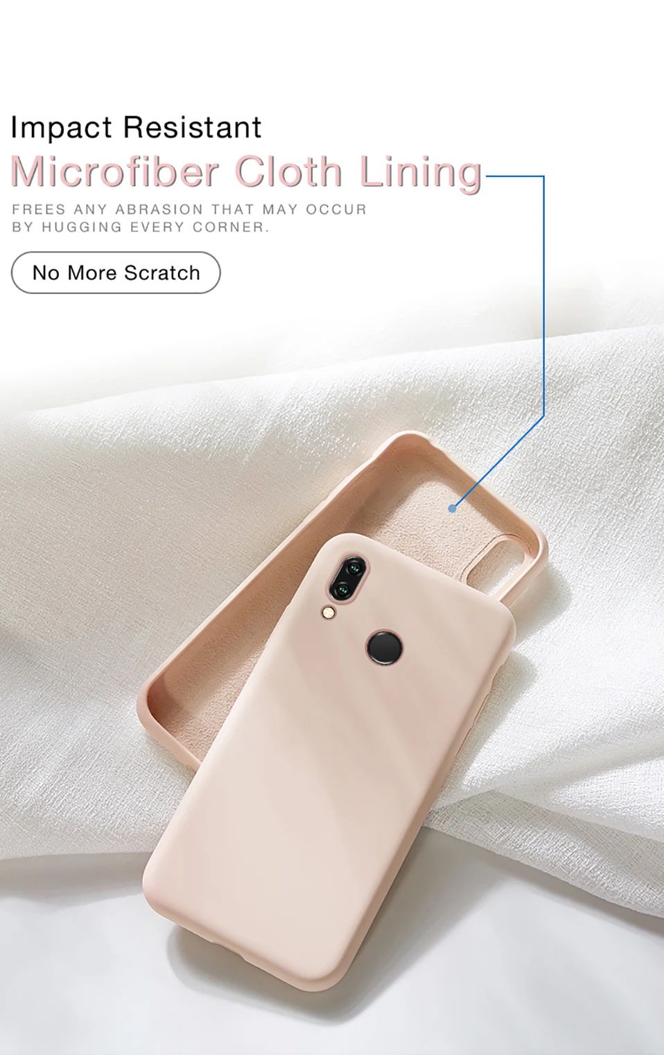 Original Liquid Silicone Case For Huawei P30 Lite Cover Plain Clear Bumper For Huawei P20 Pro P30 Pro Mate 20 Lite Coque Capa