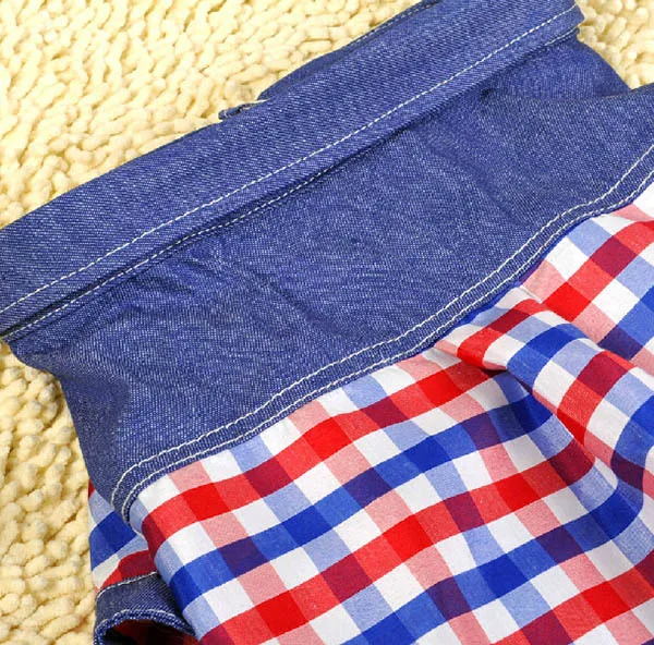 1 шт. модные весенне летние рубашки для больших собак красивый жилет в клетку