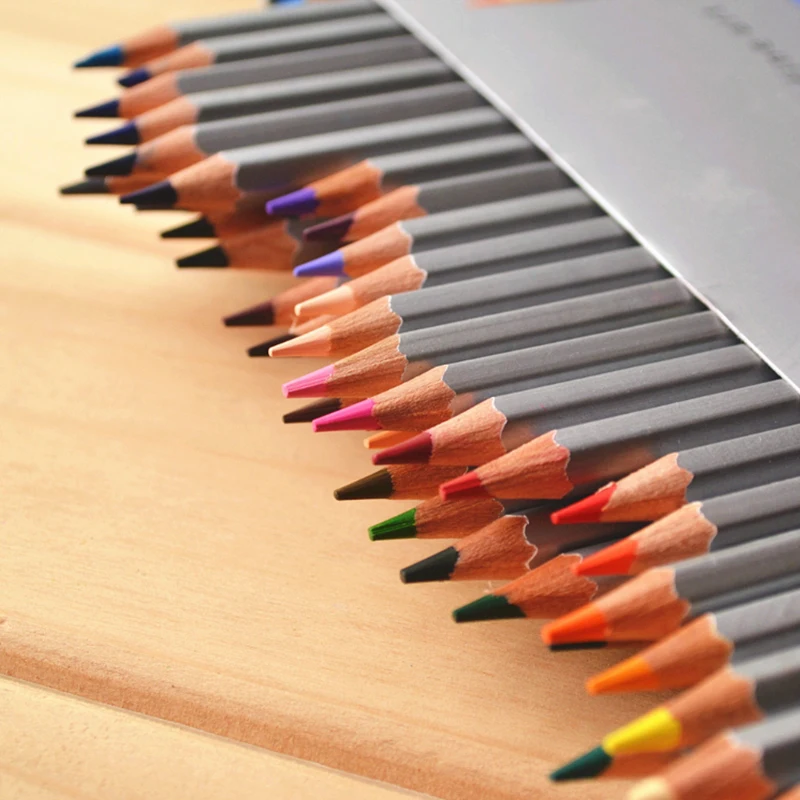 MARCO 7100 деревянные цветные карандаши Prismacolor 72 коробка с маслом профессиональные