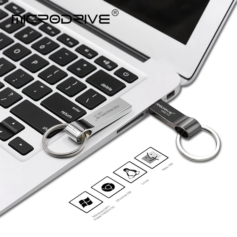 USB3.0 флеш-накопитель 128 Гб 64 ГБ 32 ГБ высокоскоростной металлический водонепроницаемый флеш-накопитель 16 ГБ 8 ГБ реальная емкость логотип на заказ