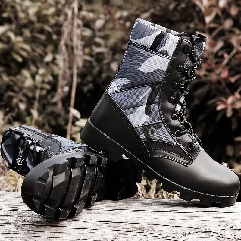 Уличные мужские тактические ботинки спортивные походные армейские для