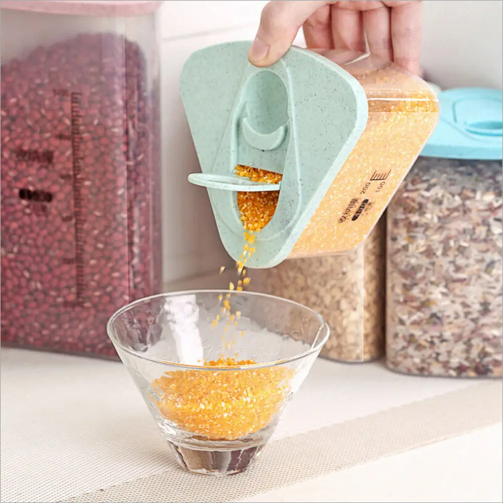 1 шт. кухонная пластиковая банка для сохранения свежести продуктов|Коробки и