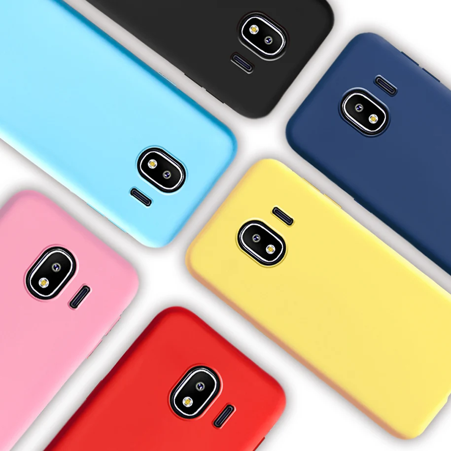 Мягкий ТПУ чехол для Fundas Samsung J4 2018 Galaxy J400F J400 SM-J400F силиконовый телефона | Мобильные