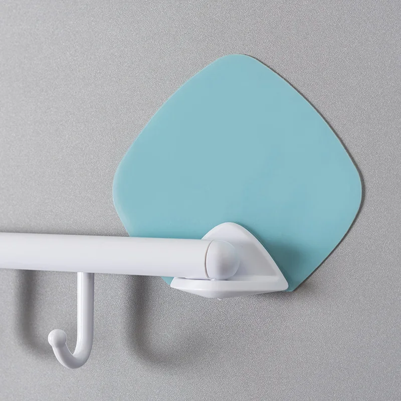 

Hot Self-adhesive wall hook bathroom shelf coat hanger storage rack organizer bathroom accessories