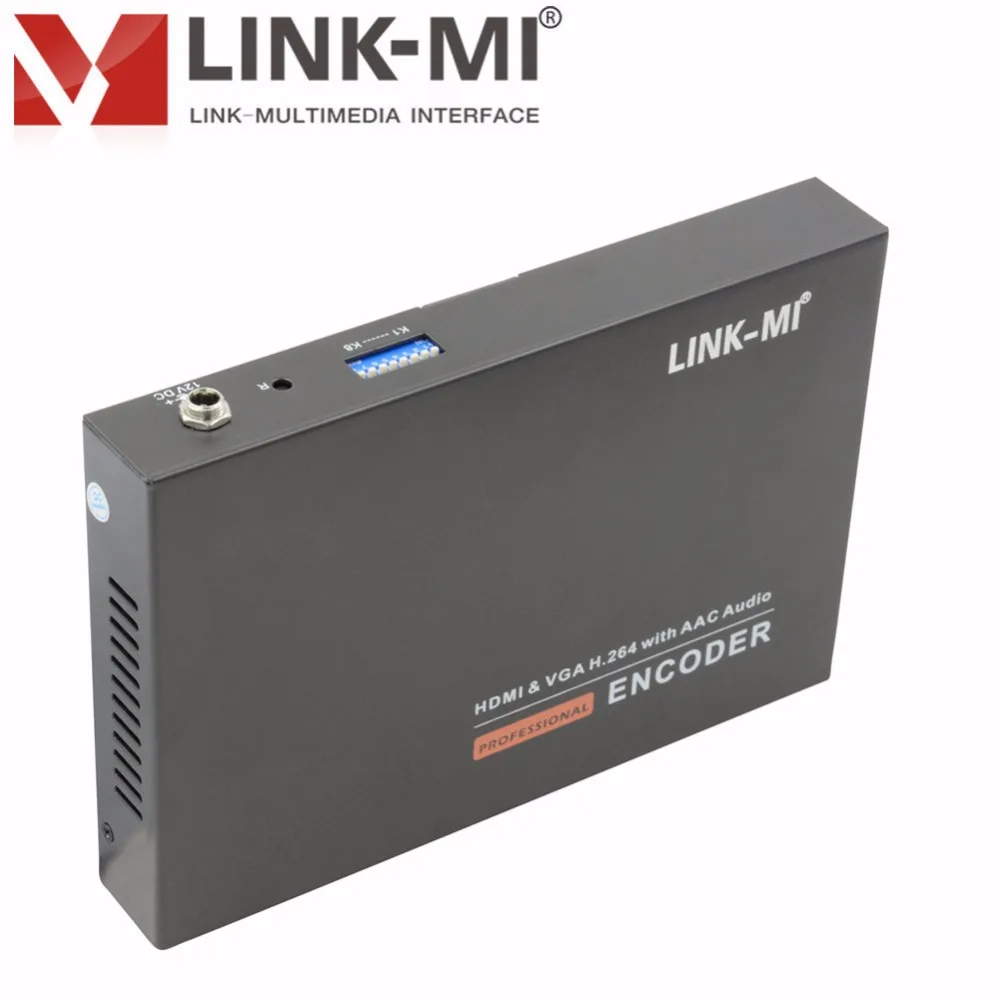 LM-ECM2 H.264 Видео Аудио HDMI VGA видео к IP кодер аппаратное обеспечение с USB RS485 Ethernet ip ONVIF