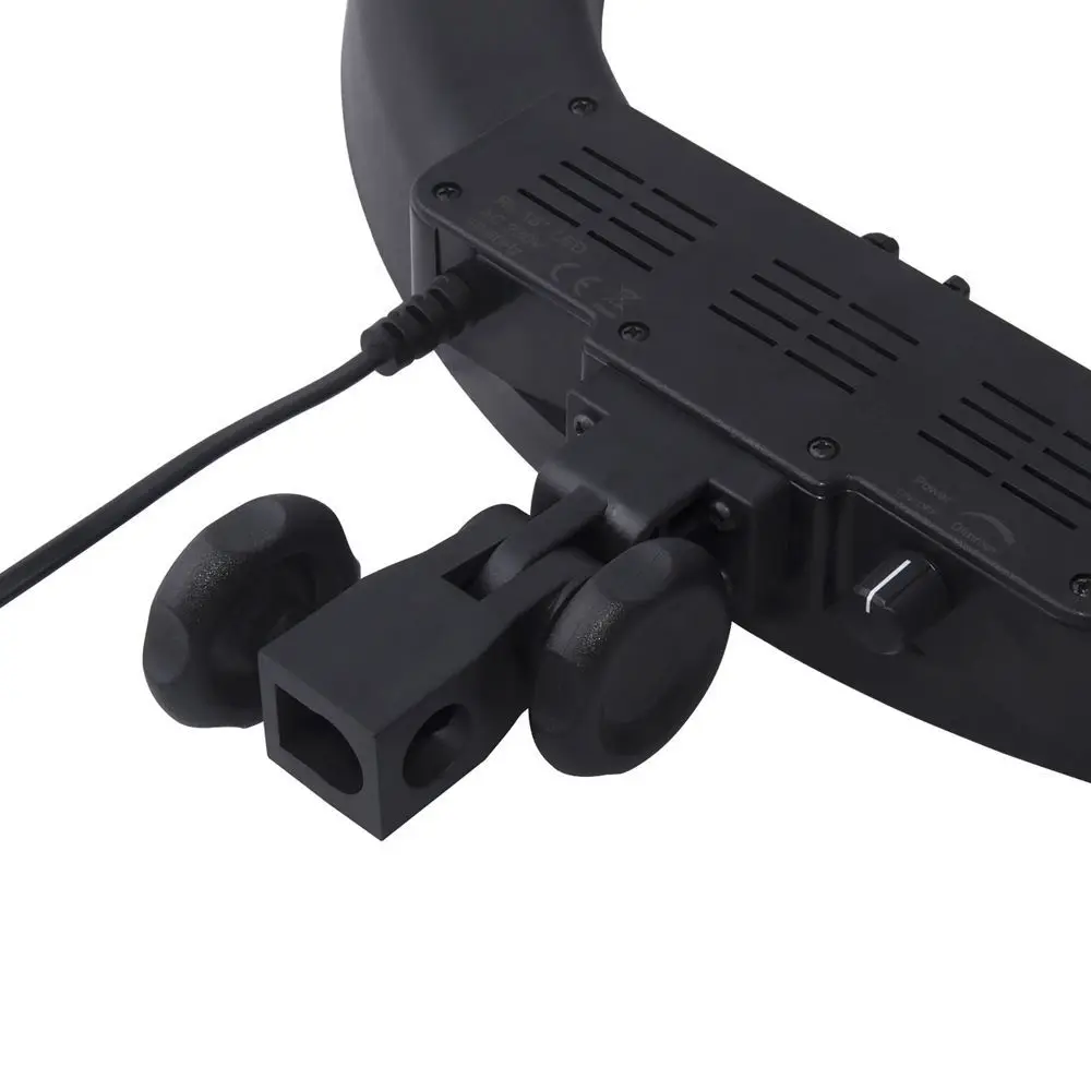 Fusitu 18 дюймов фотографический светильник ing Dimmable светодиодный видео кольцо с фотографией светильник зеркало телефон и держатель камеры портрет интервью макияж