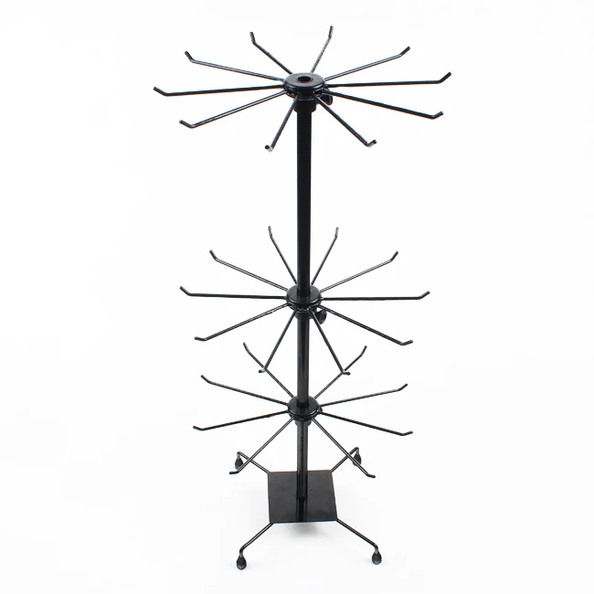 Wholesale Black Metal Rotating Handbag Chain Bracelet Necklace Display Stand Rack Holder | Украшения и аксессуары